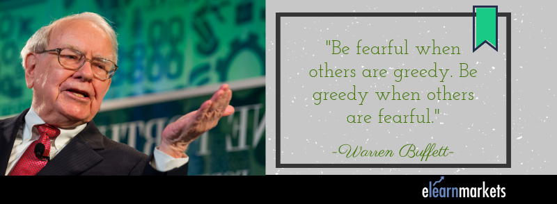 Be fearful, greedy