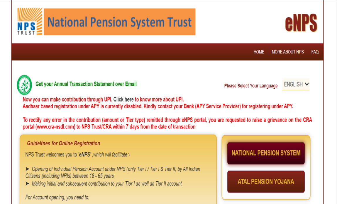national pension scheme case study